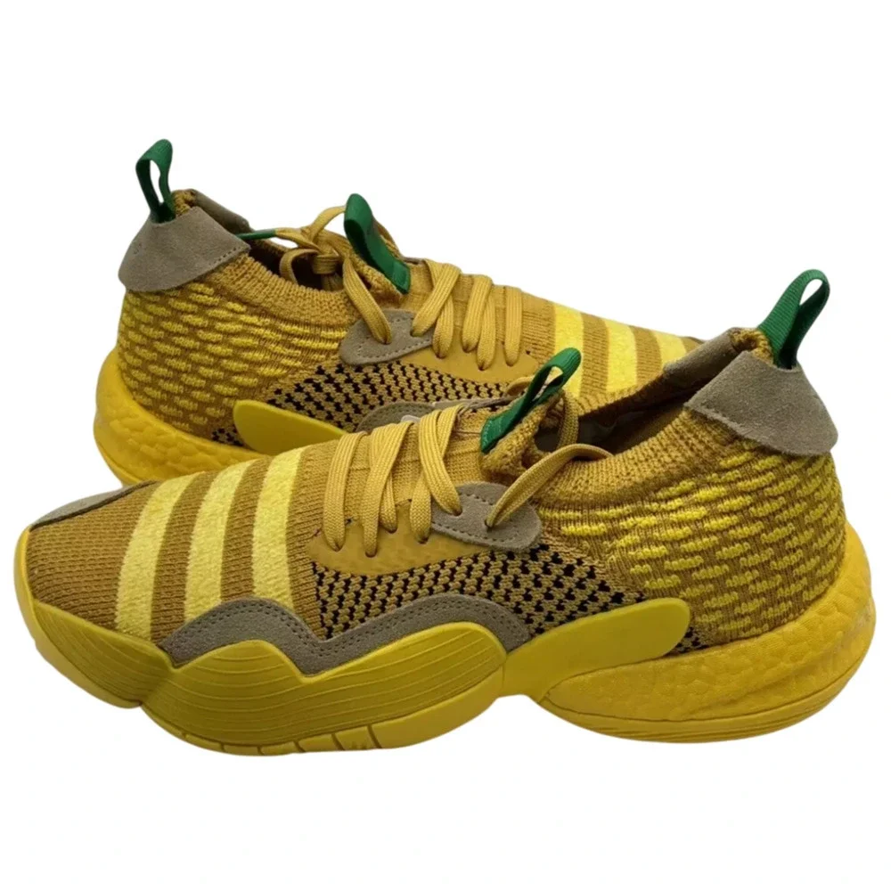 Adidas Trae Young 2.0 Men's Basketball Shoes Size 10 Hazy Yellow New